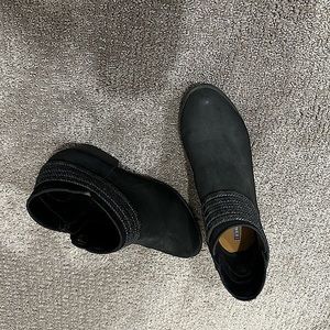 BCBGeneration Clayton bootie, black, size 8.5